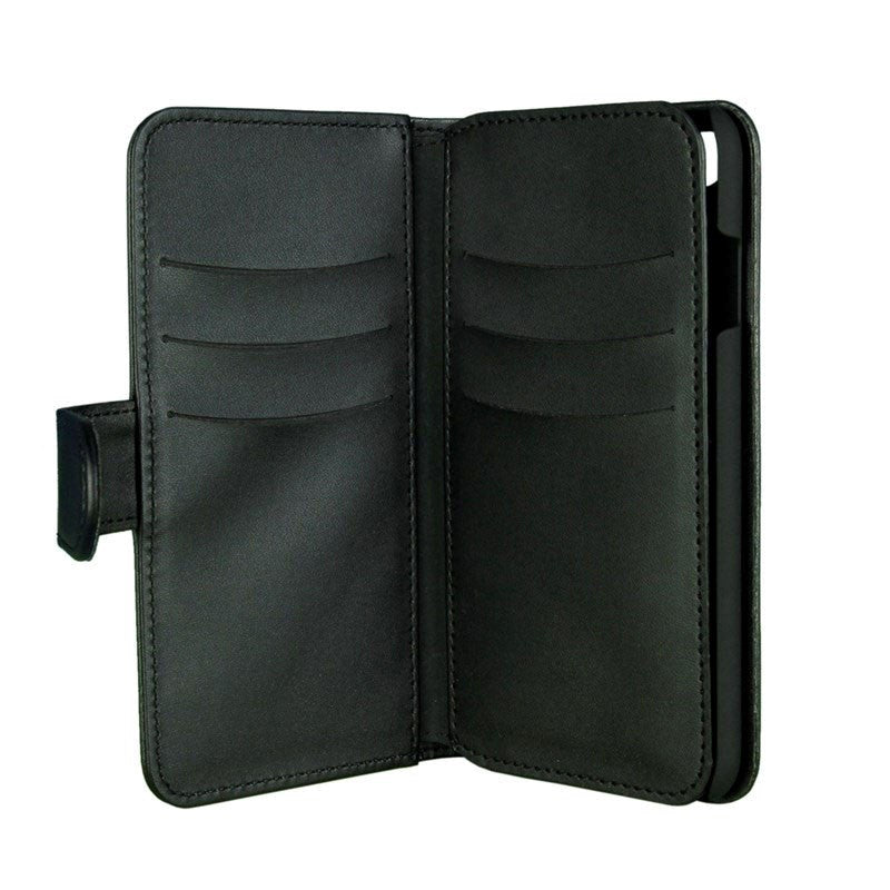 iPhone SE (2022 / 2020) / 8 / 7 GEAR Læder MULTI Magnetisk Cover m. Pung Sort