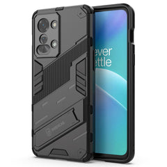 OnePlus Nord 2T (5G) Hybrid Håndværker Cover m. Kickstand - Sort