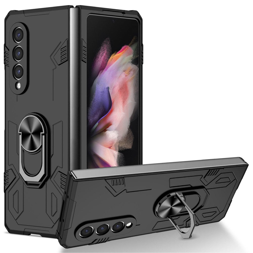 EIDERWOOD Samsung Galaxy Z Fold3 (5G) Håndværker Cover m. Kickstand - Sort