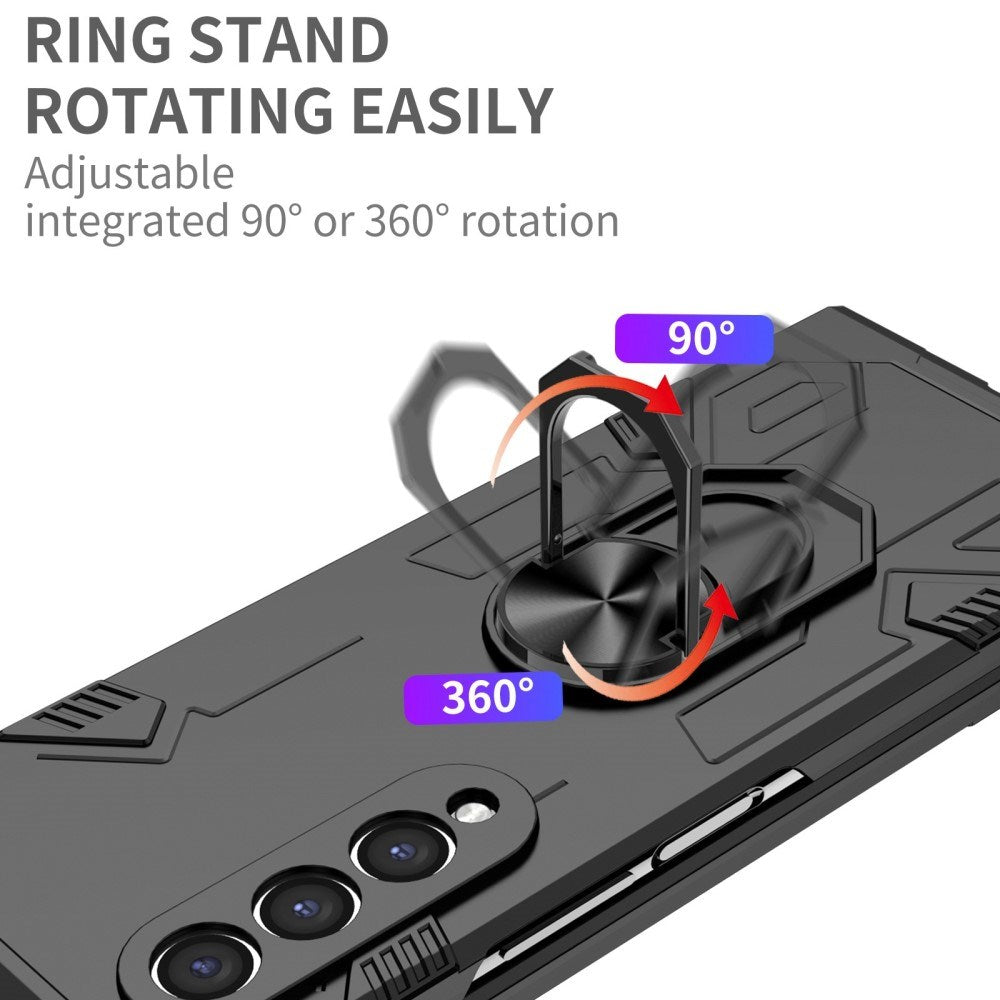 EIDERWOOD Samsung Galaxy Z Fold3 (5G) Håndværker Cover m. Kickstand - Sort