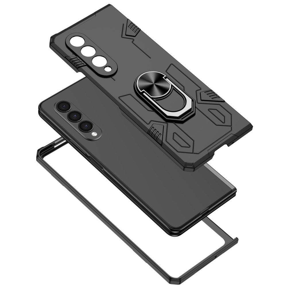 EIDERWOOD Samsung Galaxy Z Fold4 (5G) Håndværker Cover m. Kickstand - Sort