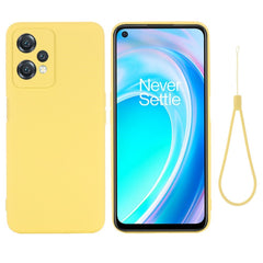 EIDERWOOD OnePlus Nord CE 2 Lite (5G) Liquid Silikone Cover m. Strop - Gul