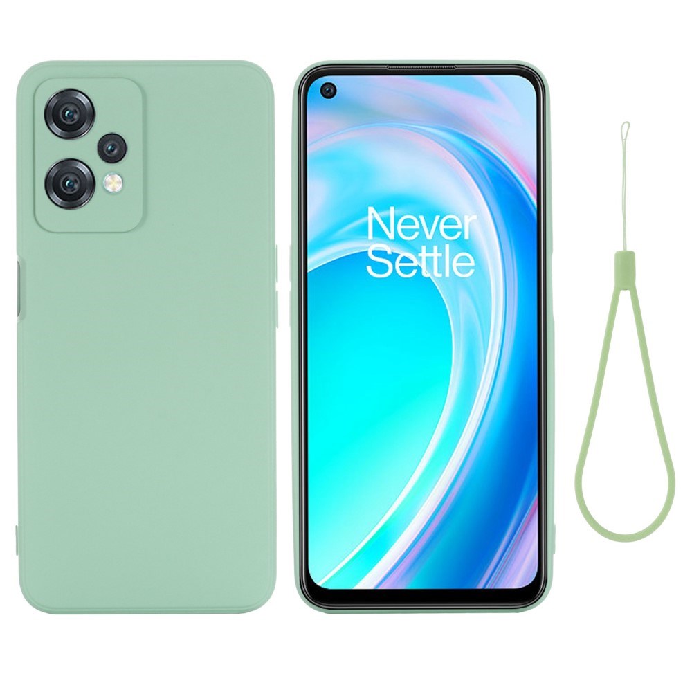 EIDERWOOD OnePlus Nord CE 2 Lite (5G) Liquid Silikone Cover m. Strop - Grøn