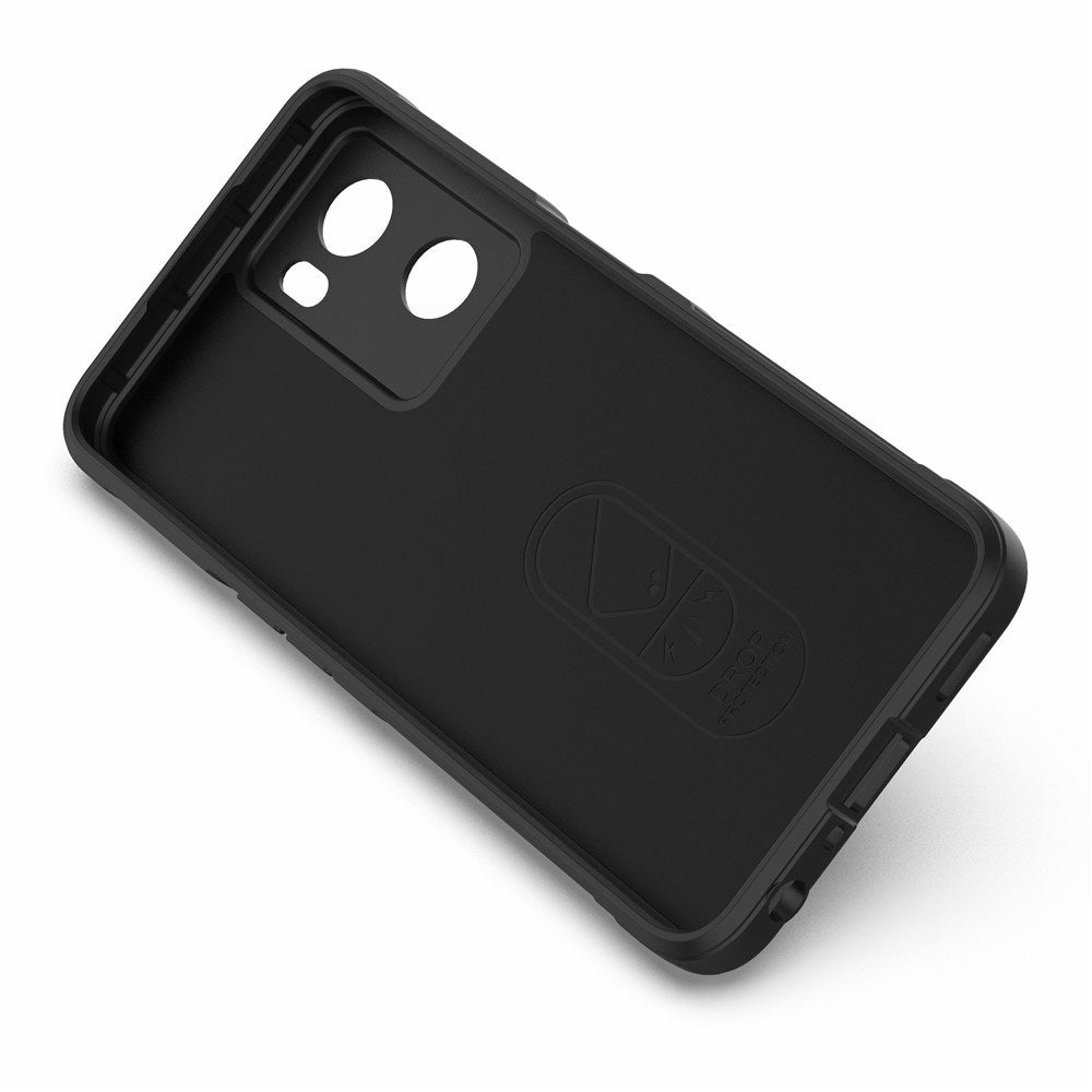 OPPO A57 / A57s EIDERWOOD Fleksibelt Plastik Cover - Sort