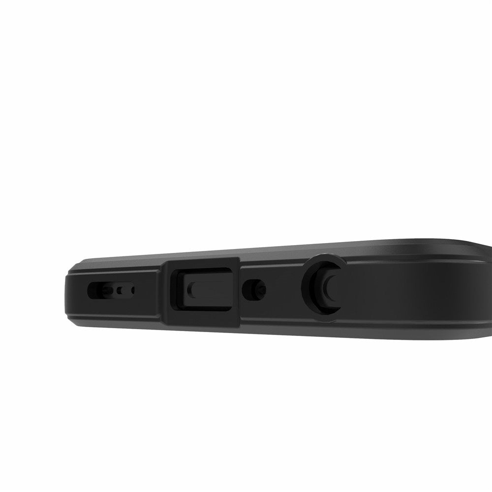 OPPO A57 / A57s EIDERWOOD Fleksibelt Plastik Cover - Sort