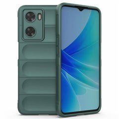OPPO A57 / A57s EIDERWOOD Fleksibelt Plastik Cover - Grøn