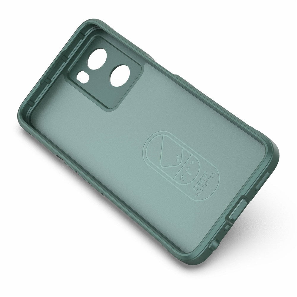 OPPO A57 / A57s EIDERWOOD Fleksibelt Plastik Cover - Grøn
