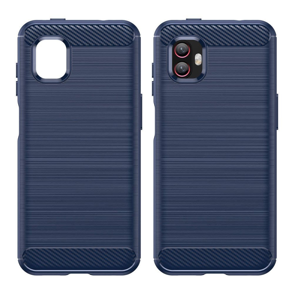 EIDERWOOD Samsung Galaxy Xcover 6 Pro Brushed Carbon Cover - Blå