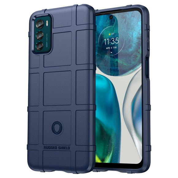 Motorola Moto G42 Rugged Shield Series Håndværker Cover - Blå