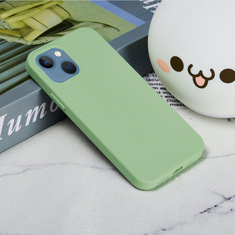 iPhone 14 Silikone Cover - Mintgrøn