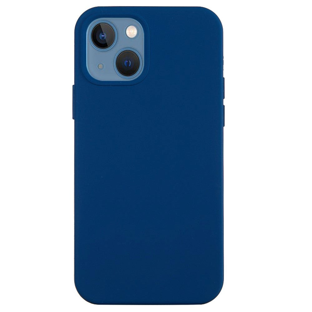iPhone 14 Silikone Cover - Mørkeblå