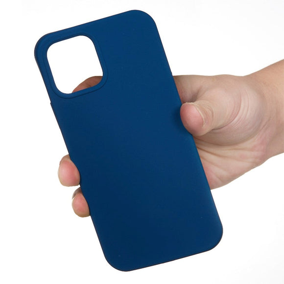 iPhone 14 Silikone Cover - Mørkeblå