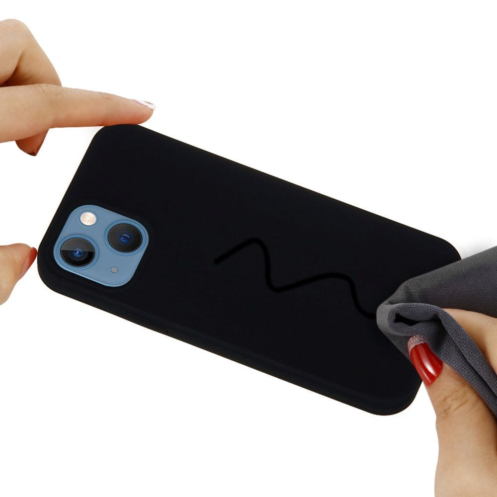 iPhone 14 Silikone Cover - Sort