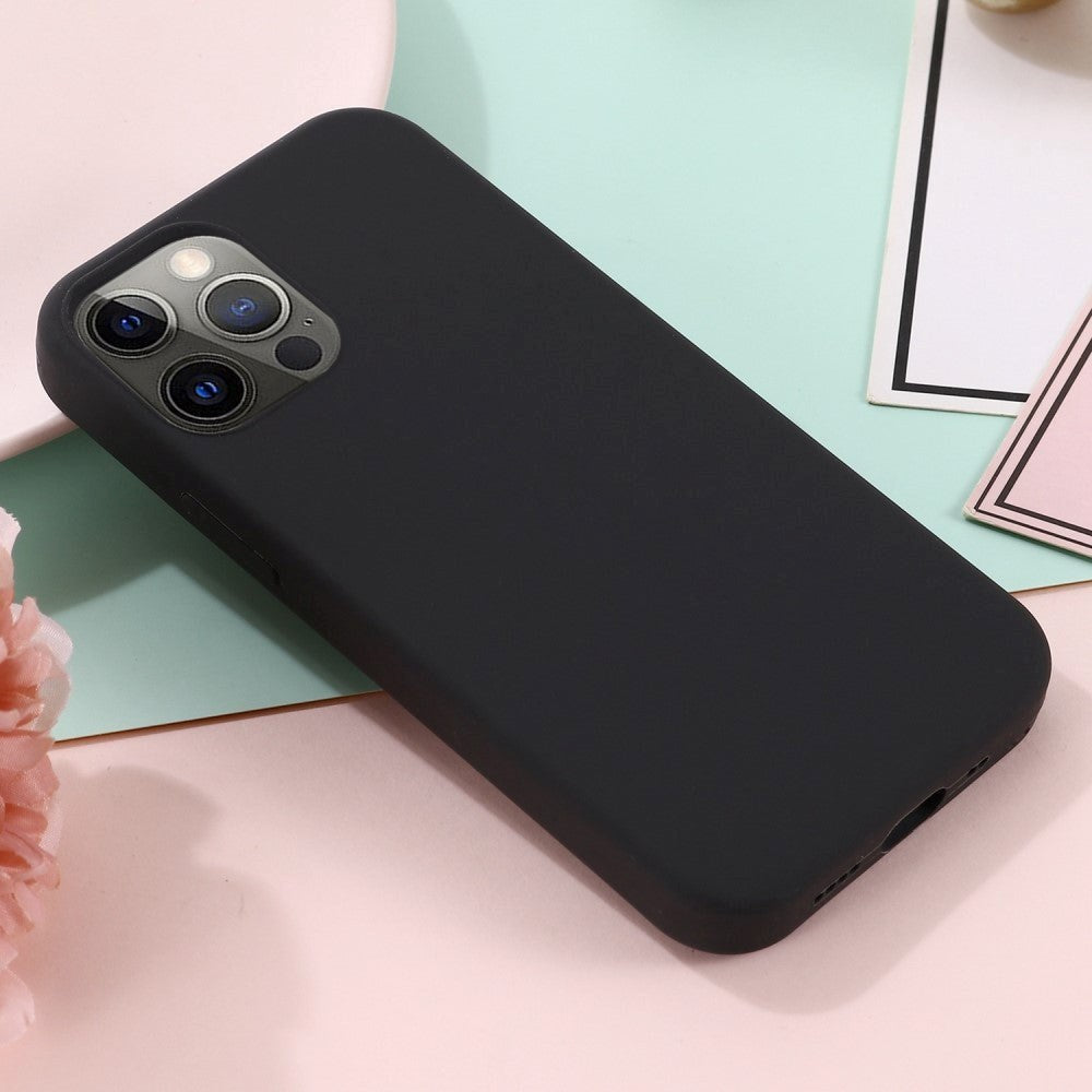 iPhone 14 Pro Max Silikone Cover - MagSafe Kompatibel - Sort