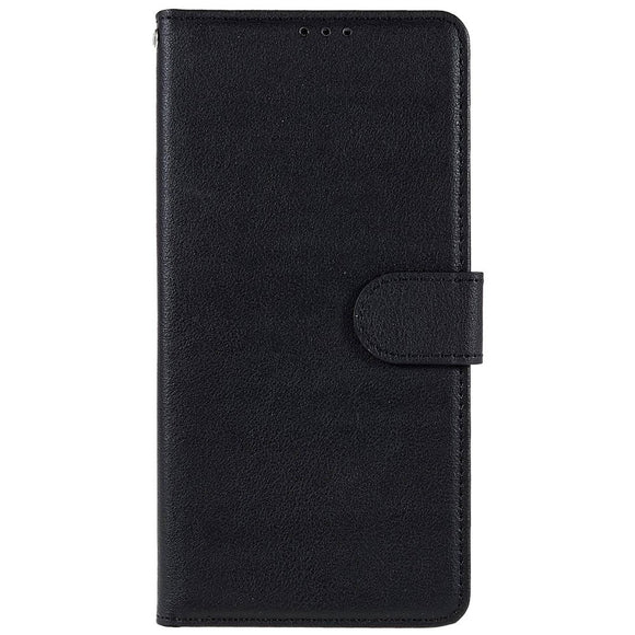 OPPO A76 / Realme 9i Læder Cover m. Pung & Ståfunktion - Sort