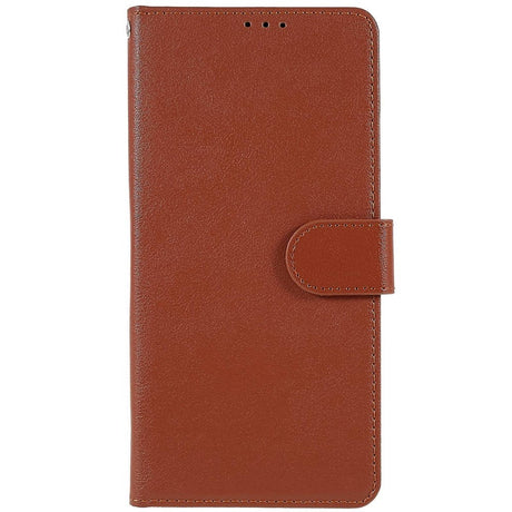 OPPO A76 / Realme 9i Læder Cover m. Pung & Ståfunktion - Brun