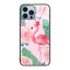 iPhone 14 Pro Plastik Cover m. Glasbagside - Flamingo