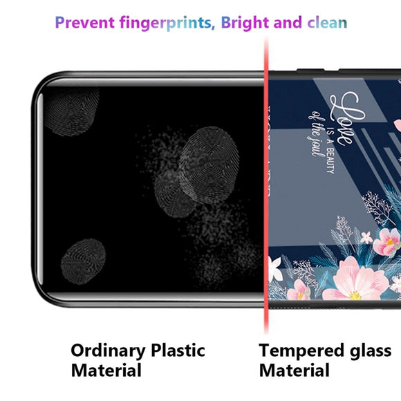 iPhone 14 Pro Plastik Cover m. Glasbagside - Flamingo