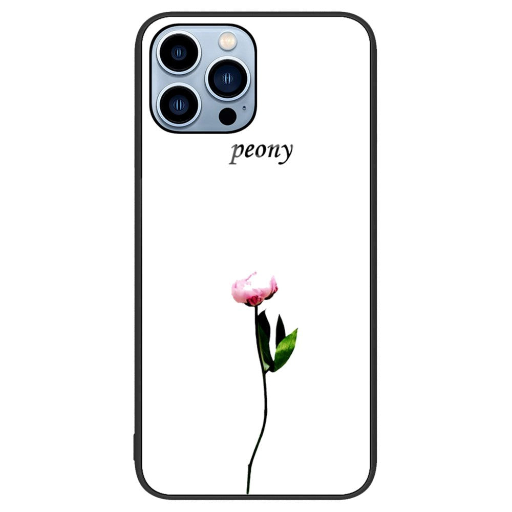 iPhone 14 Pro Plastik Cover m. Glasbagside - Pæon