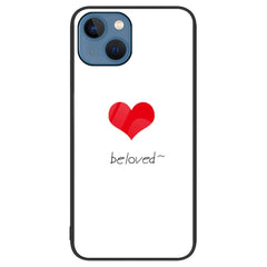 iPhone 14 Plus Plastik Cover m. Glasbagside - Beloved