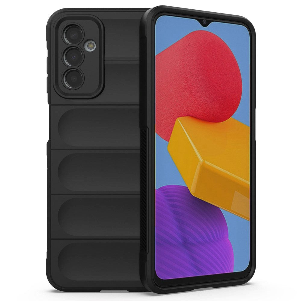 Samsung Galaxy M13 Fleksibelt Plastik Cover - Sort