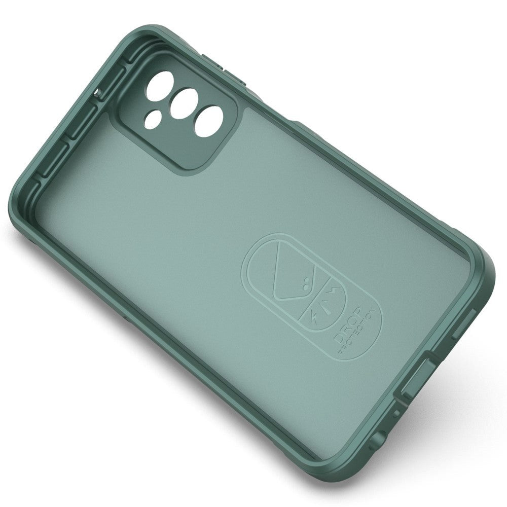 Samsung Galaxy M13 Fleksibelt Plastik Cover - Grøn