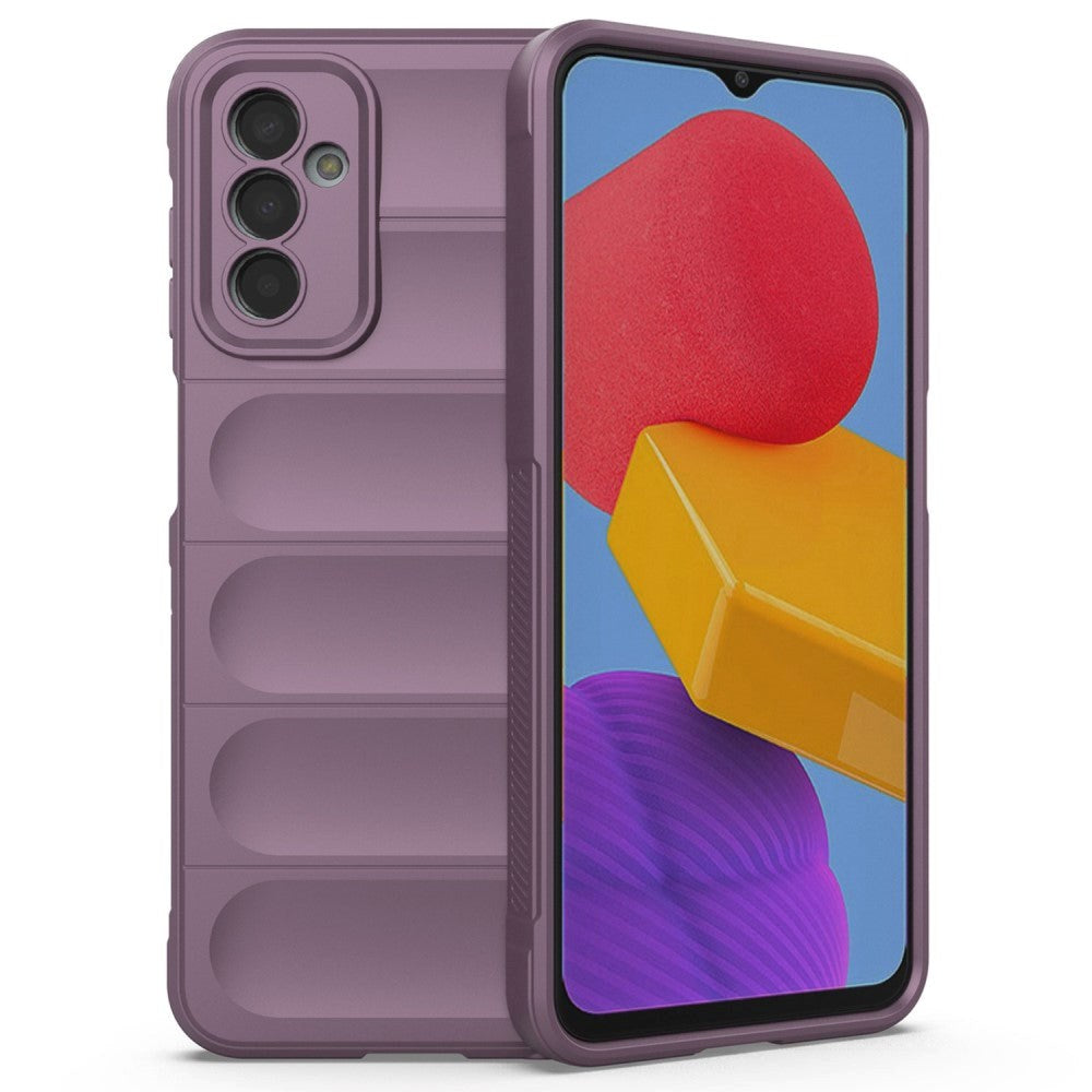 Samsung Galaxy M13 Fleksibelt Plastik Cover - Lilla