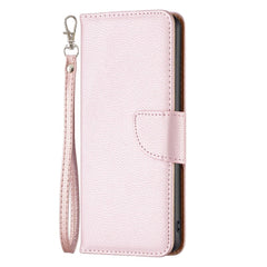 Nothing Phone (1) Imiteret Læder Flip Cover m. Pung & Strop - Rose Gold