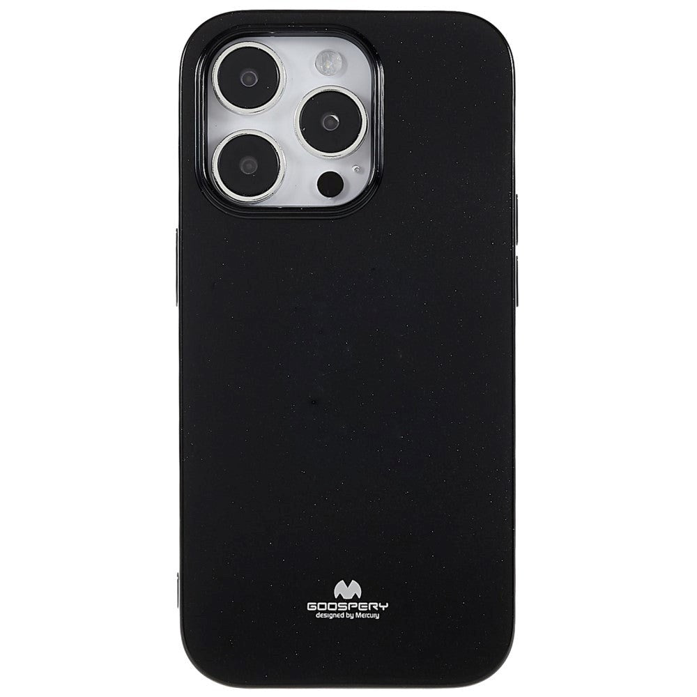 iPhone 14 Pro Max Mercury Goospery Fleksibelt Plastik Cover - Sort