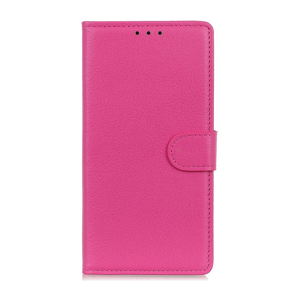 Nothing Phone (1) Læder Flip Cover m. Pung - Lyserød