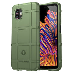Samsung Galaxy XCover 6 Pro Rugged Shield Series Håndværker Cover - Grøn