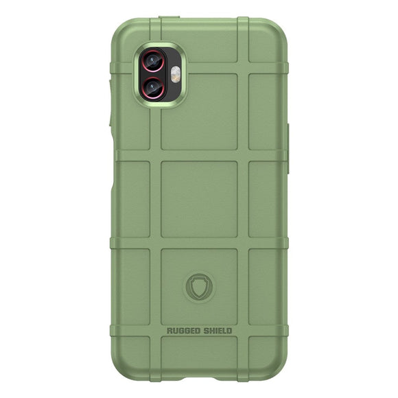 Samsung Galaxy XCover 6 Pro Rugged Shield Series Håndværker Cover - Grøn