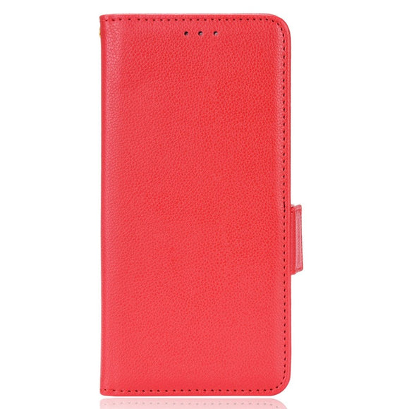 Asus Zenfone 10 / 9 Læder Cover m. Pung og Strop - Rød