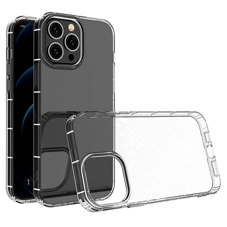 iPhone 14 Pro Fleksibel Plastik Airbag Cover - Gennemsigtig