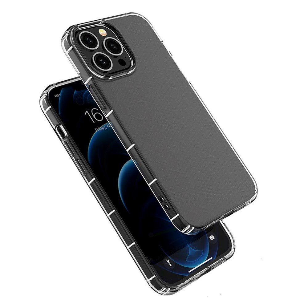 iPhone 14 Pro Fleksibel Plastik Airbag Cover - Gennemsigtig