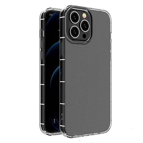 iPhone 14 Plus Fleksibel Plastik Airbag Cover - Gennemsigtig