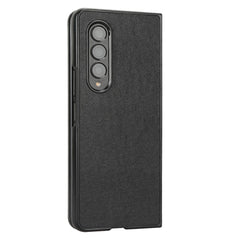 EIDERWOOD Samsung Galaxy Z Fold4 (5G) Kunstlæderbelagt Plastik Cover - Sort