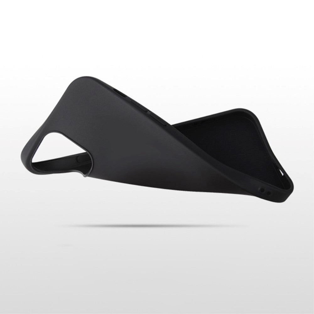 iPhone 14 Fleksibelt Plastik Cover - Sort