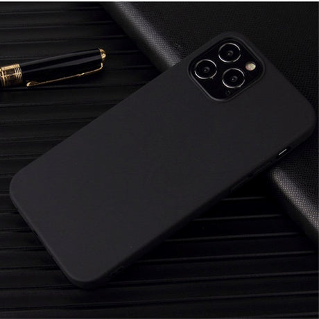 iPhone 14 Pro Fleksibelt Plastik Cover - Sort