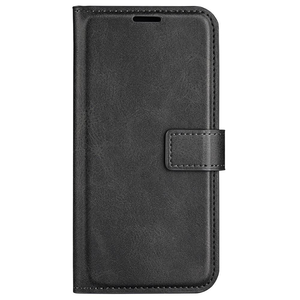 EIDERWOOD Sony Xperia 10 VI Kunstlæder Cover m. Kortholder & Ståfunktion - Sort