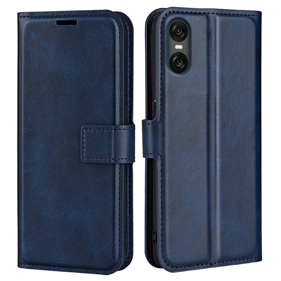 EIDERWOOD Sony Xperia 10 VI Kunstlæder Cover m. Kortholder & Ståfunktion - Blå