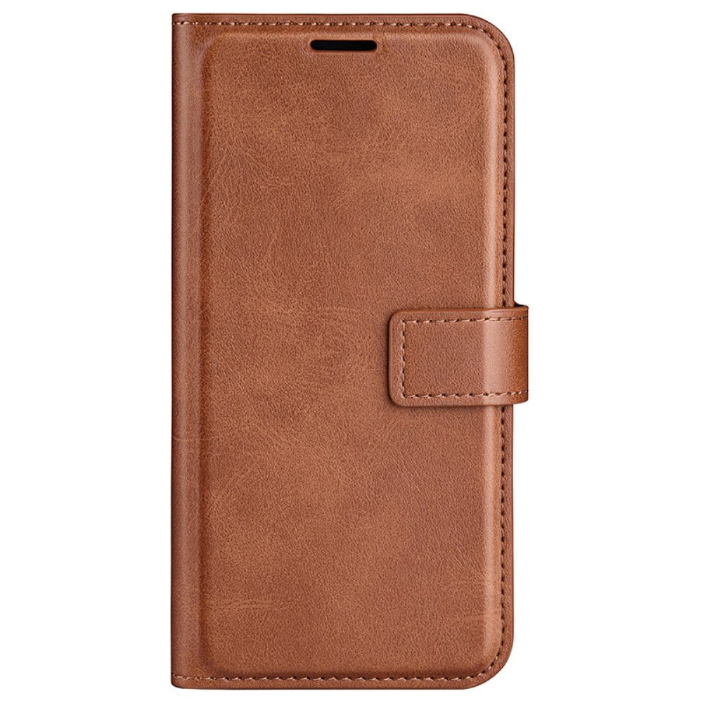 EIDERWOOD Sony Xperia 10 VI Kunstlæder Cover m. Kortholder & Ståfunktion - Lysebrun