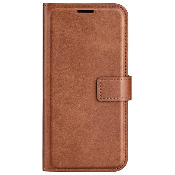 EIDERWOOD Sony Xperia 10 VI Kunstlæder Cover m. Kortholder & Ståfunktion - Lysebrun