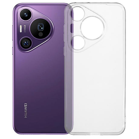 EIDERWOOD Huawei Pura 70 Pro / 70 Pro+ (Plus) Fleksibelt Plastik Bagside Cover - Gennemsigtig