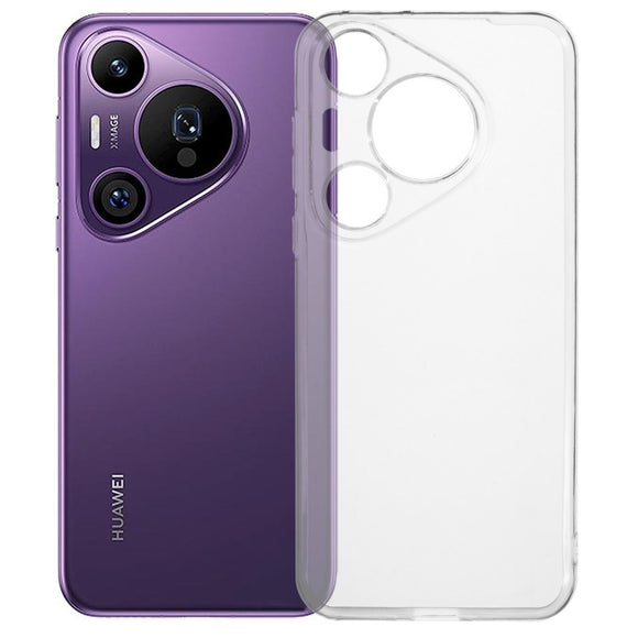 EIDERWOOD Huawei Pura 70 Pro / 70 Pro+ (Plus) Fleksibelt Plastik Bagside Cover - Gennemsigtig