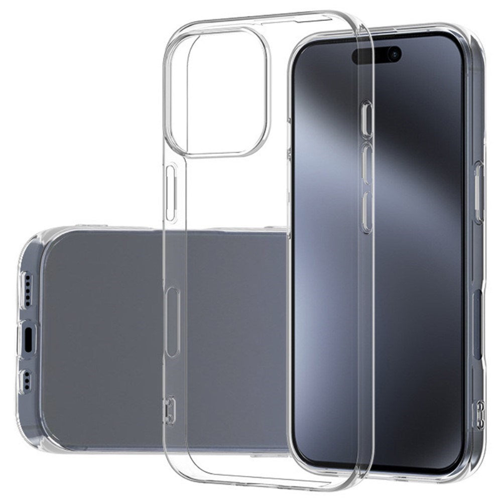 EIDERWOOD iPhone 16 Pro Fleksibelt Plastik Cover - Gennemsigtig