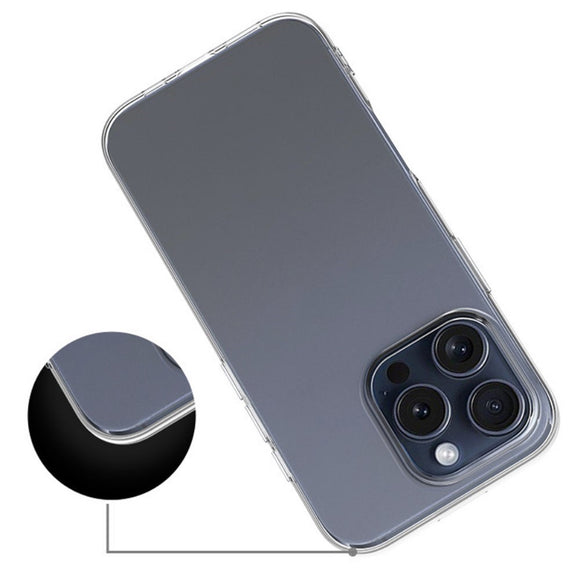 EIDERWOOD iPhone 16 Pro Fleksibelt Plastik Cover - Gennemsigtig