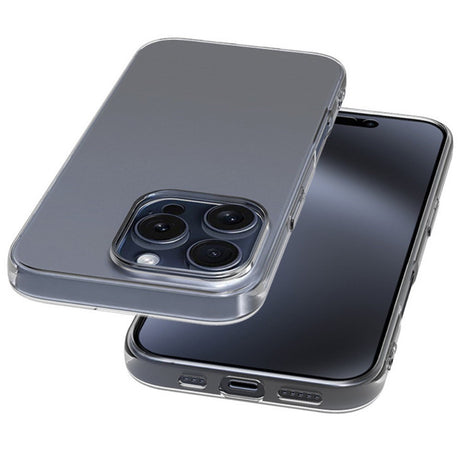 EIDERWOOD iPhone 16 Pro Fleksibelt Plastik Cover - Gennemsigtig