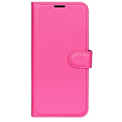 EIDERWOOD iPhone 16 Litchi Læder Cover m. Pung - Pink
