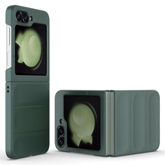 EIDERWOOD Samsung Galaxy Z Flip7 FE / Flip6 Fleksibelt Plastik Cover - Grøn